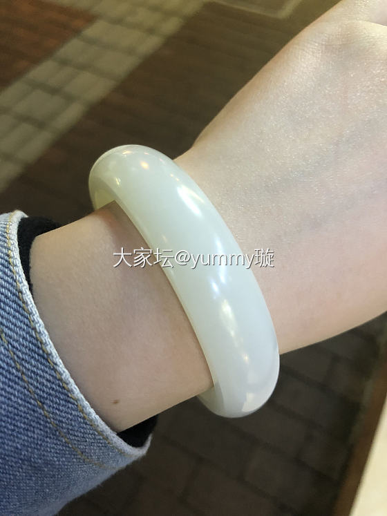 很油了～_手镯和田玉