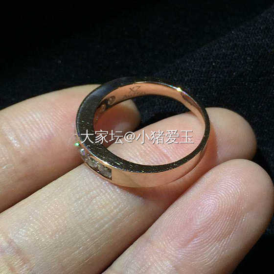 18K白金钻石7钻排戒_手饰钻石