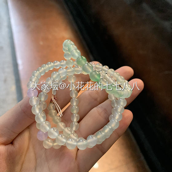 紫珠是翡翠？还是玉髓？_珠串