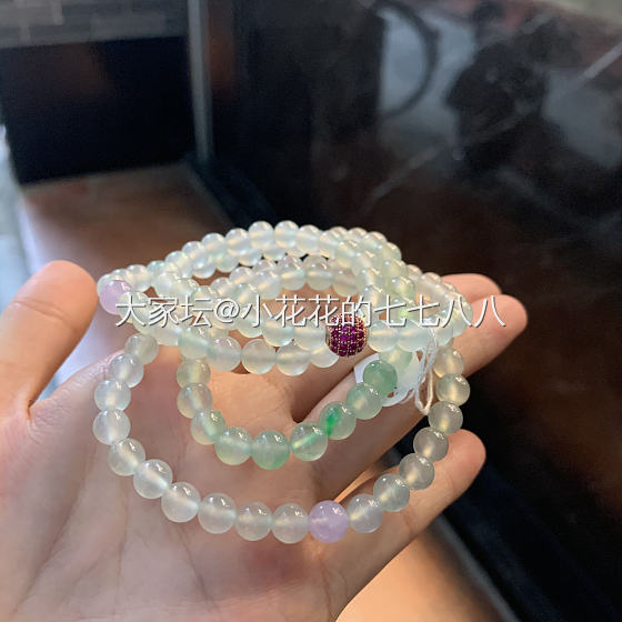 紫珠是翡翠？还是玉髓？_珠串