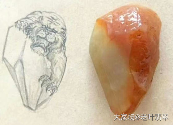 翡翠原石的魅力，经过雕刻大师的手就是这么漂亮！_翡翠