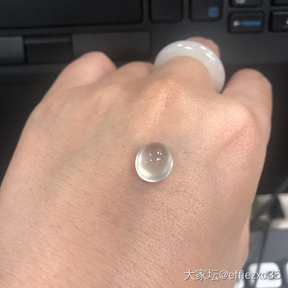 水红包，新买的白蛋蛋_蛋面翡翠