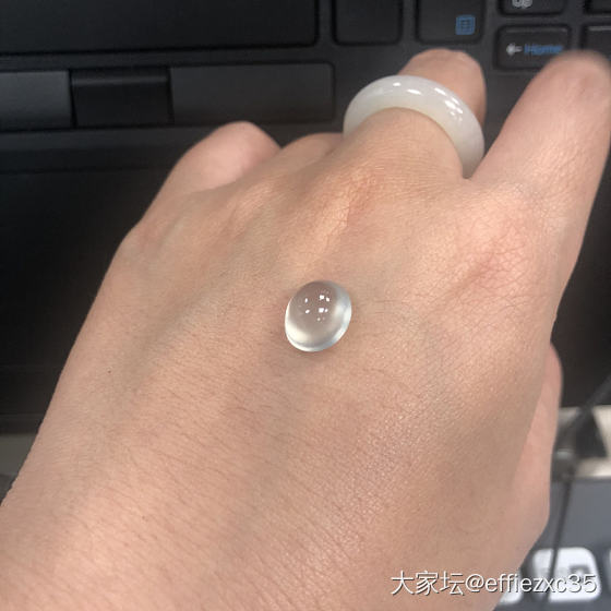 水红包，新买的白蛋蛋_蛋面翡翠