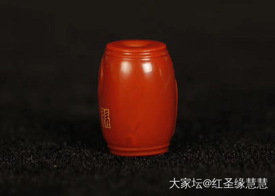 苏工桶珠【 一念之间 】_潘继成_南红