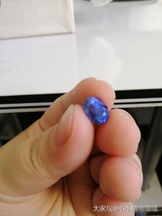 矢车菊3.56克拉_蓝宝石