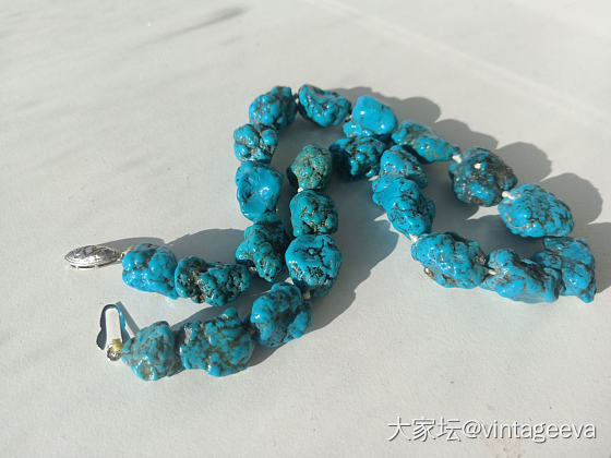 大家帮忙看看这是真的松石嘛？_松石