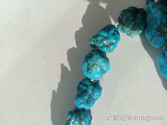 大家帮忙看看这是真的松石嘛？_松石