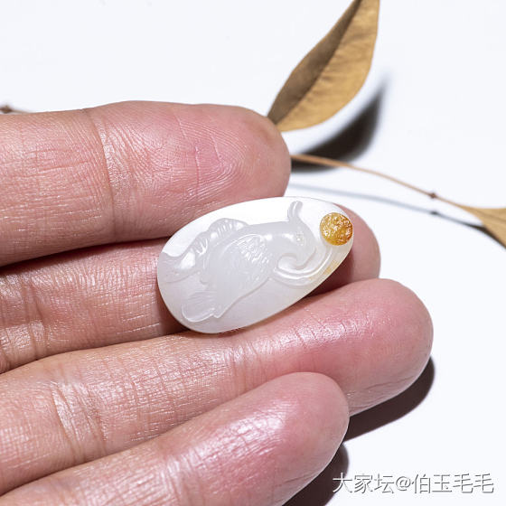 英明神武~_挂件和田玉