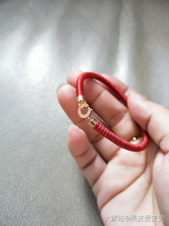 右手小红绳_编绳