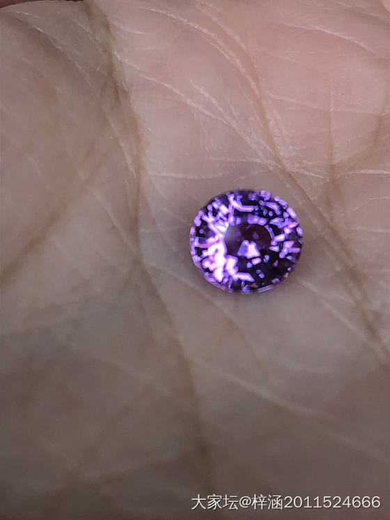 一颗小粉紫_蓝宝石