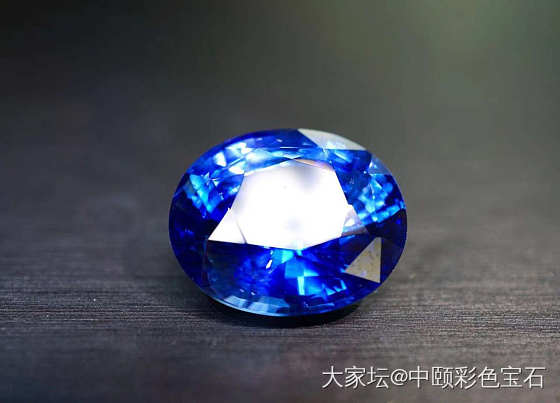 ##中颐天然矢车菊蓝宝石##  17.80ct  Lotus证书_刻面宝石蓝宝石名贵宝石