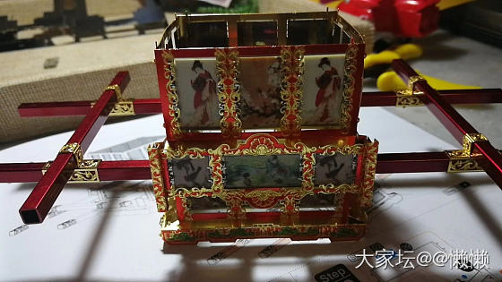 超喜欢这个花轿_手工diy