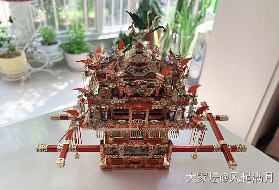 超喜欢这个花轿_手工diy