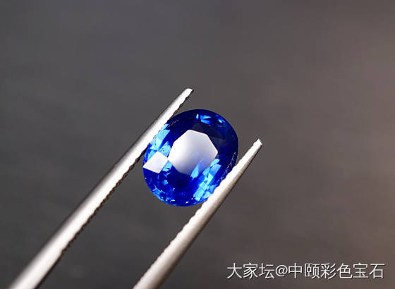 ##中颐天然皇家蓝蓝宝石##  3.00ct  BURBERY证书_蓝宝石