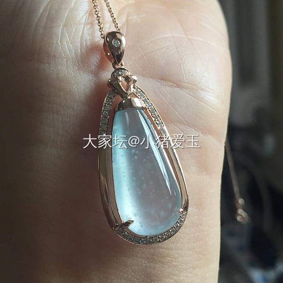 木那料水滴吊坠_挂件翡翠