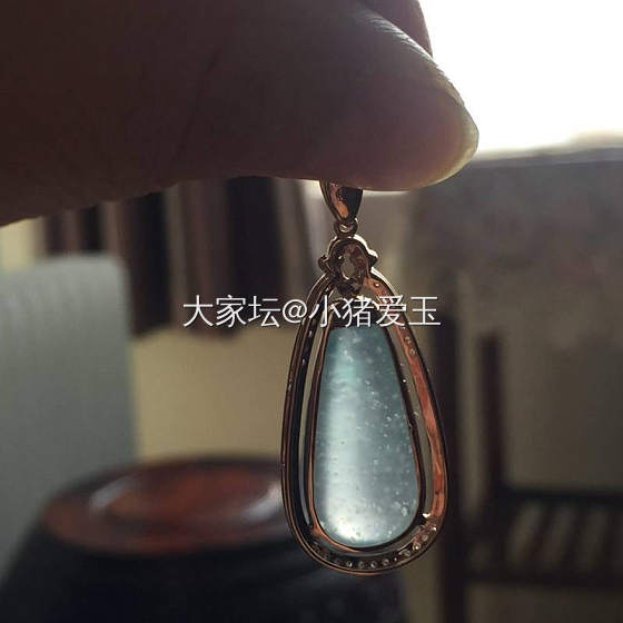 木那料水滴吊坠_挂件翡翠