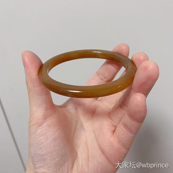 除了巧克力糖环，还有这个贵妃糖_手镯糖玉和田玉