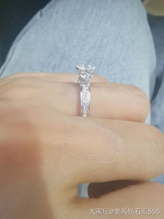 今日份钻戒💍_钻石