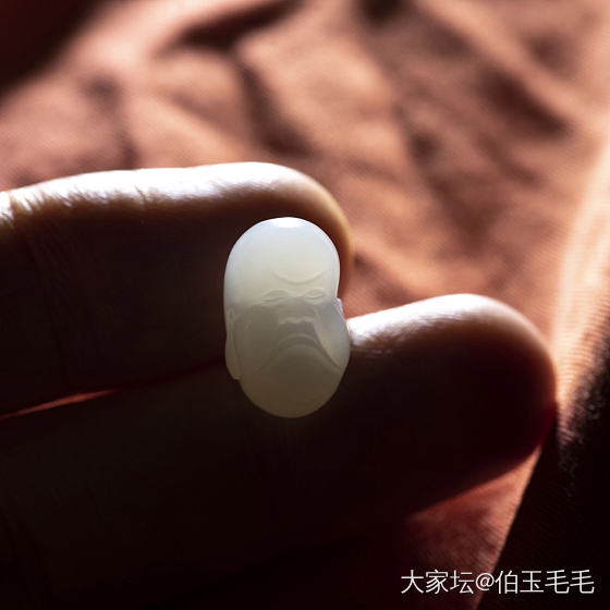 罗汉首~_和田玉