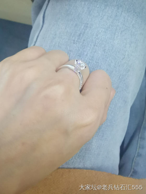 星月钻戒💍好看好看_钻石