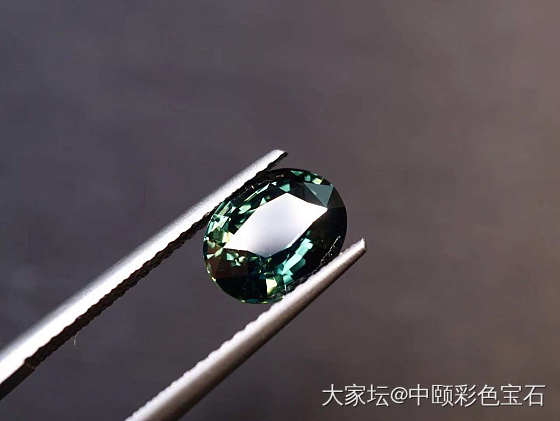 ##中颐天然绿色蓝宝石##  2.22ct_蓝宝石名贵宝石