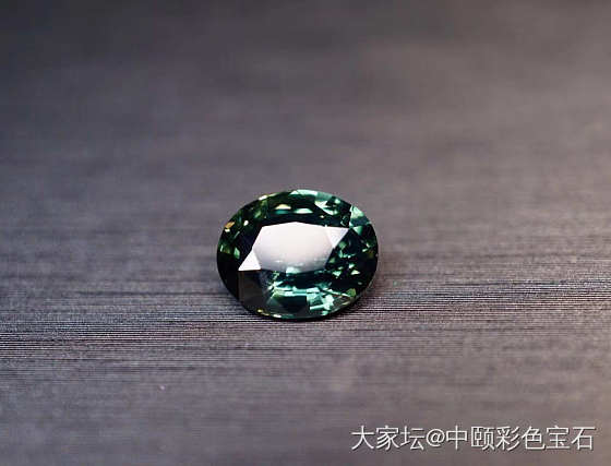 ##中颐天然绿色蓝宝石##  2.22ct_蓝宝石名贵宝石