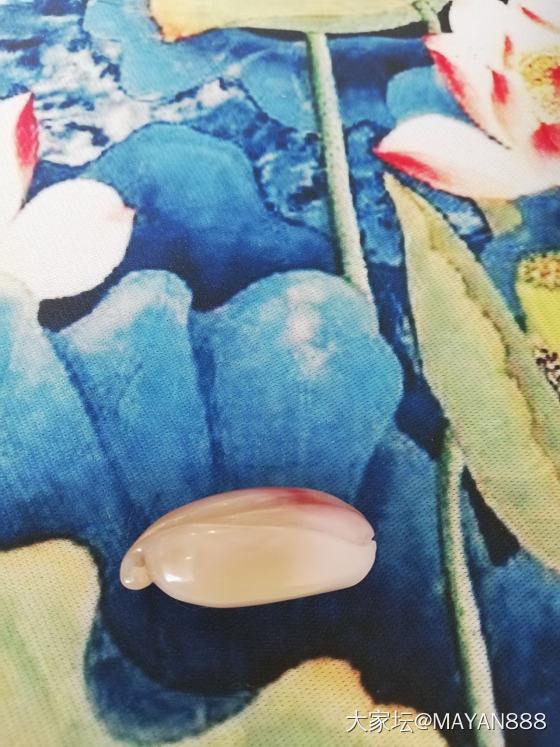 我这一对玉兰花，该怎么装扮呢？_玉石