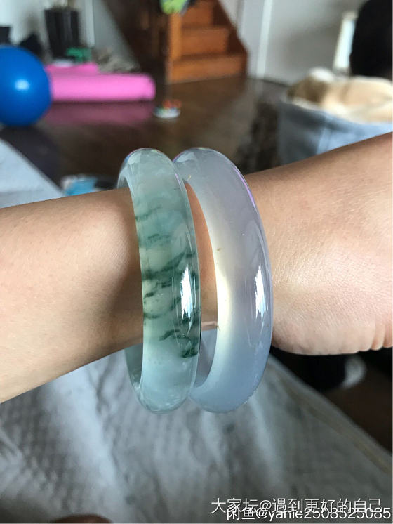 这都是曾经没有好好珍惜的，纪念一下_手镯翡翠