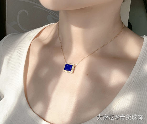 蓝。_青金石