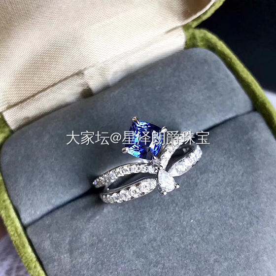 蓝宝石戒指_彩色宝石
