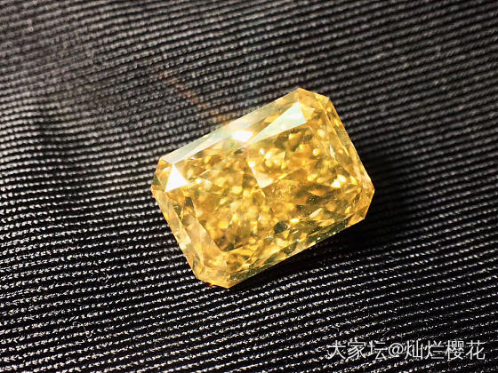 圣诞节打福利！Gia：5.01ct FBY si1 ex vg none.10多..._彩钻