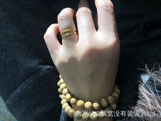 后知后觉 素圈竟然这么美。_菩提子