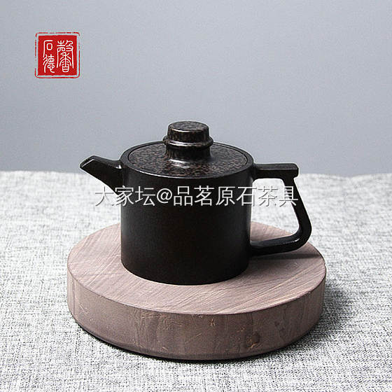 冰碛岩原石雕刻 茶具_茶具