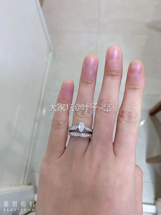 尚M水滴款 钻戒💍_钻石