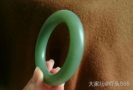同志们，帮忙长长眼，看这只粉青怎么样，值一万多不_和田玉