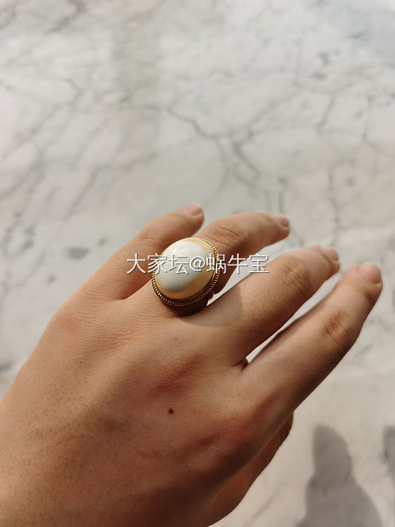 新收的蜜蜡戒指～～～_戒指蜜蜡琥珀蜜蜡