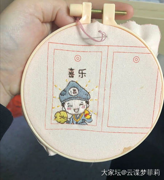 秒变【绣娘】🤣🤣_闲聊手工diy