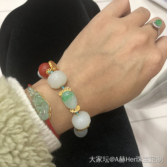 校长家的錾刻黄金 和乐字牌._金