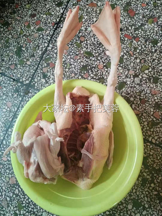 自家卤的大鹅_食材