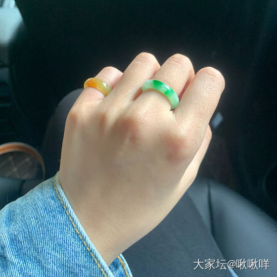 第一次发帖 给我的戒指_翡翠