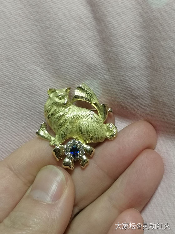 新入的胸针，大家看看像什么！朋友拉丝工艺不好，有大神能看看吗？自己觉得还可以呀！_金