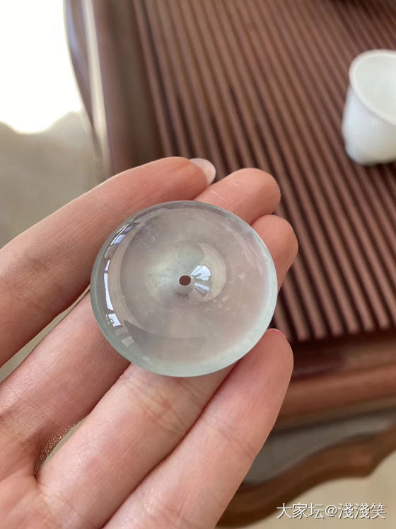 飘花扣，仙女们帮忙指点下_平安扣翡翠