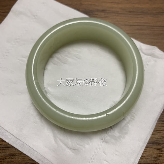 这是一个无比伤心💔的事_破损镶嵌手镯和田玉