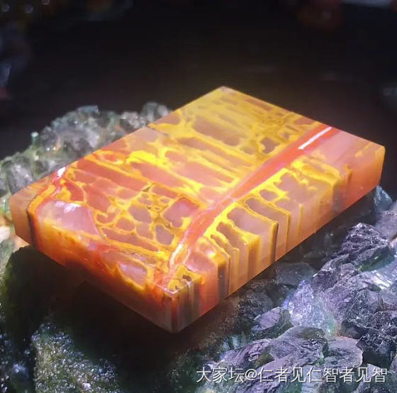 晒一个自己喜欢的战国红玛瑙_玉髓玛瑙