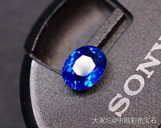 ##中颐天然皇家蓝蓝宝石##  3.00ct Burbery证书_蓝宝石名贵宝石