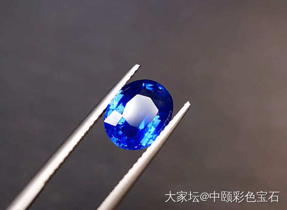 ##中颐天然皇家蓝蓝宝石##  3.00ct Burbery证书_蓝宝石名贵宝石