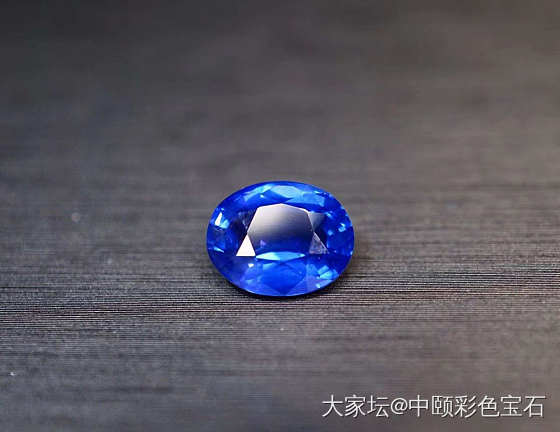 ##中颐天然皇家蓝蓝宝石##  3.00ct Burbery证书_蓝宝石名贵宝石