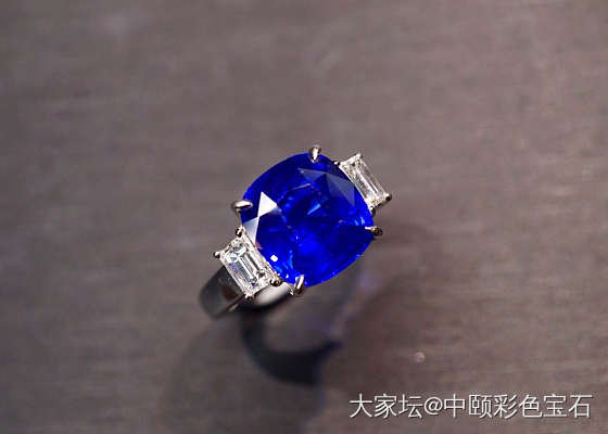 ##中颐旗舰经典蓝宝石戒指##  5.04ct_蓝宝石