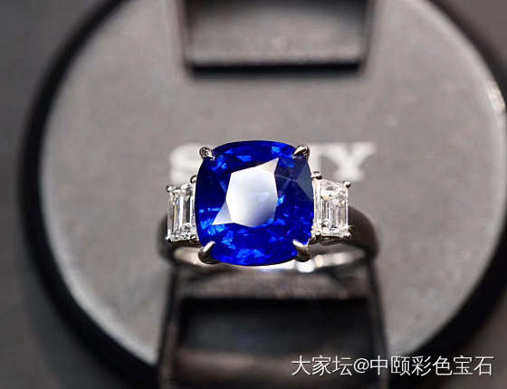 ##中颐旗舰经典蓝宝石戒指##  5.04ct_蓝宝石