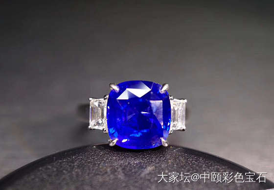 ##中颐旗舰经典蓝宝石戒指##  5.04ct_蓝宝石